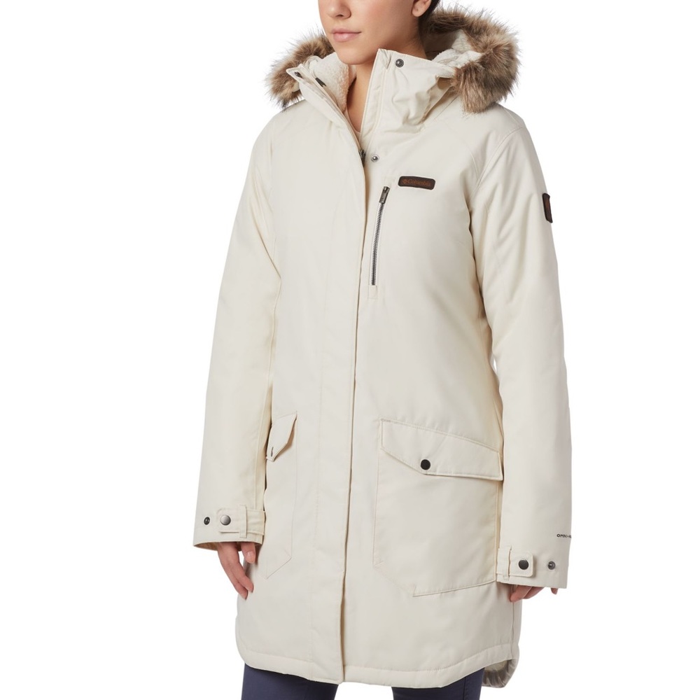 Columbia Suttle Mountain Long Insulated Winter Jacket (L)